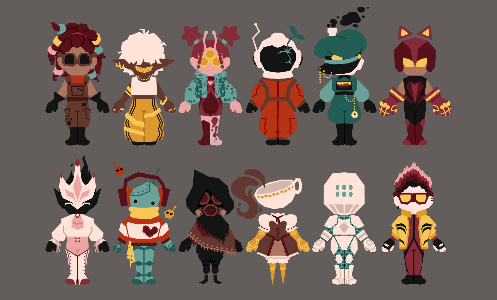 space pilot designs for a wip game