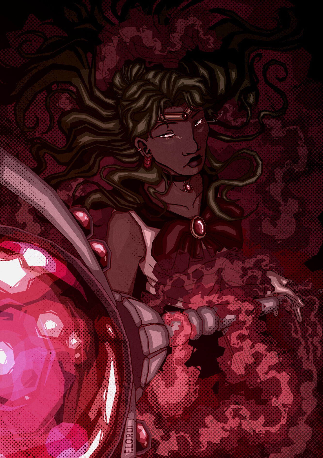 2024 - Pris-M-Agic - zine featuring magical girls themed on colors