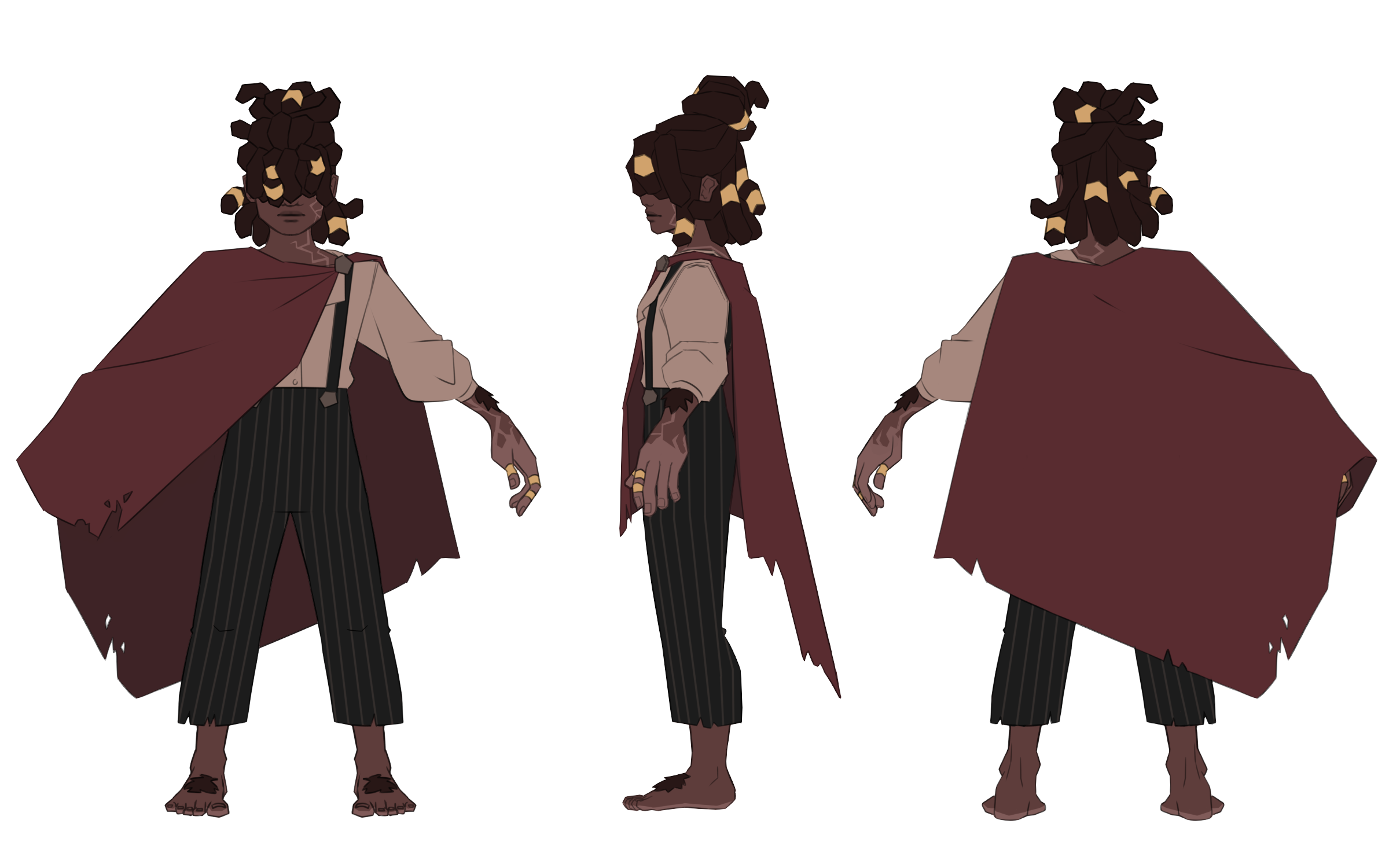 Kes - modeled by Jurica Barisic (click for model)