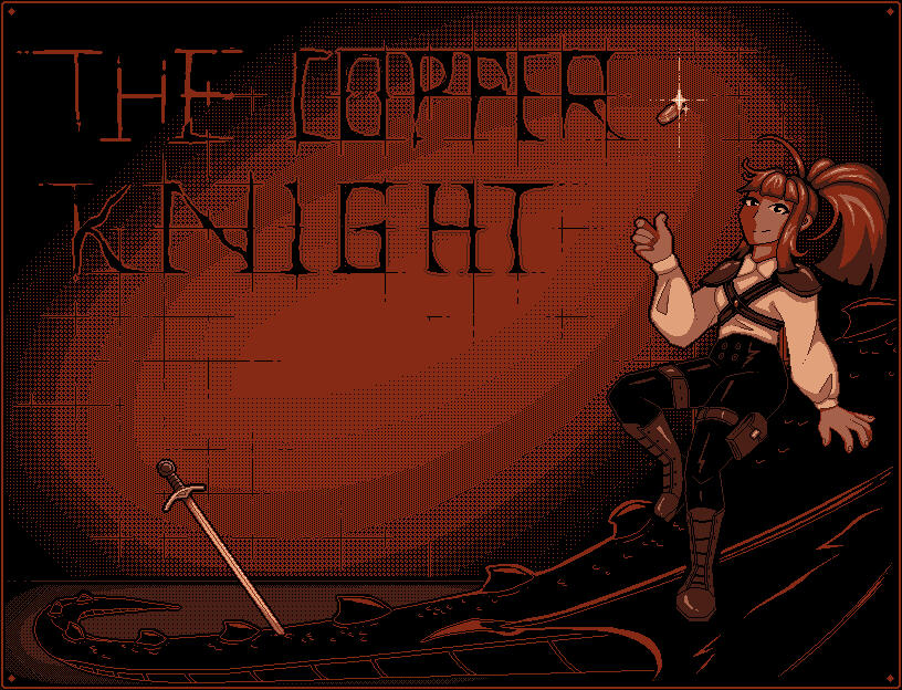 the copper knight - menu (click for game link)